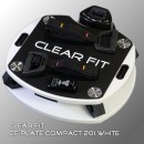 Виброплатформа Clear Fit CF-PLATE Compact 201 WHITE  - магазин СпортДоставка. Спортивные товары интернет магазин в Когалыме 