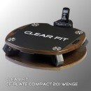 Виброплатформа Clear Fit CF-PLATE Compact 201 WENGE - магазин СпортДоставка. Спортивные товары интернет магазин в Когалыме 