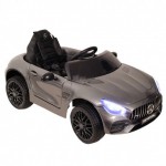 Детский электромобиль Mercedes-Benz GT O008OO серебристый глянец - магазин СпортДоставка. Спортивные товары интернет магазин в Когалыме 