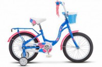 Детский велосипед Stels Jolly 16" V010 голубой розовый 2022 - магазин СпортДоставка. Спортивные товары интернет магазин в Когалыме 