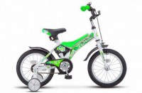 Детский велосипед Stels Jet 14" Z010 зеленый  2022 - магазин СпортДоставка. Спортивные товары интернет магазин в Когалыме 