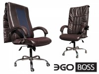 Офисное массажное кресло EGO BOSS EG1001 BORDO в комплектации ELITE и PREMIUM - магазин СпортДоставка. Спортивные товары интернет магазин в Когалыме 