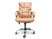 Офисное массажное кресло EGO BOSS EG1001 Орех в комплектации LUX - магазин СпортДоставка. Спортивные товары интернет магазин в Когалыме 