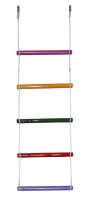 Детская веревочная лестница для ДСК 5 перекладин цвет радуга ЛВ5-3А - магазин СпортДоставка. Спортивные товары интернет магазин в Когалыме 
