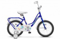 Детский велосипед Stels Wind 16" Z020 синий 2022 - магазин СпортДоставка. Спортивные товары интернет магазин в Когалыме 