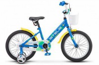 Детский велосипед Stels Captain 16" V010 синий 2022 - магазин СпортДоставка. Спортивные товары интернет магазин в Когалыме 