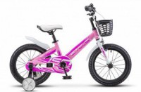 Детский велосипед Stels Pilot-150 16" V010 розовый 2022 - магазин СпортДоставка. Спортивные товары интернет магазин в Когалыме 