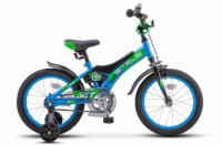 Детский велосипед Stels Jet 16" Z010 синий черный  2022 - магазин СпортДоставка. Спортивные товары интернет магазин в Когалыме 